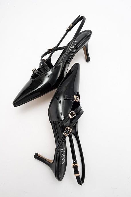 Magra Pointed-Toe Slingback Stiletto - Image 5