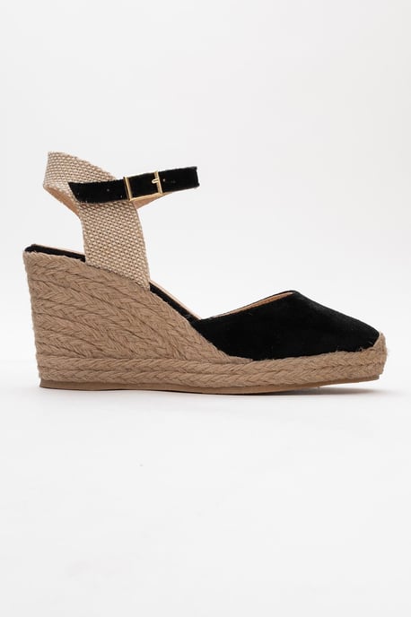 Sinta Suède Leren Platform Espadrille (Dames) - Image 6