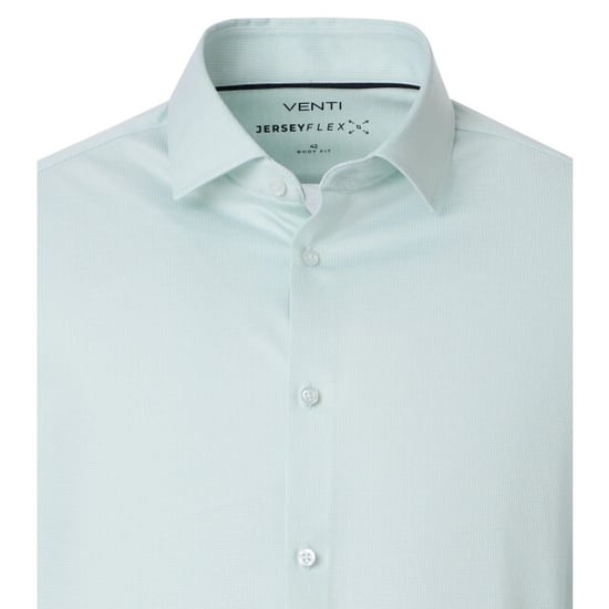 Venti Heren overhemd 226110550 300 green milieu - Image 4