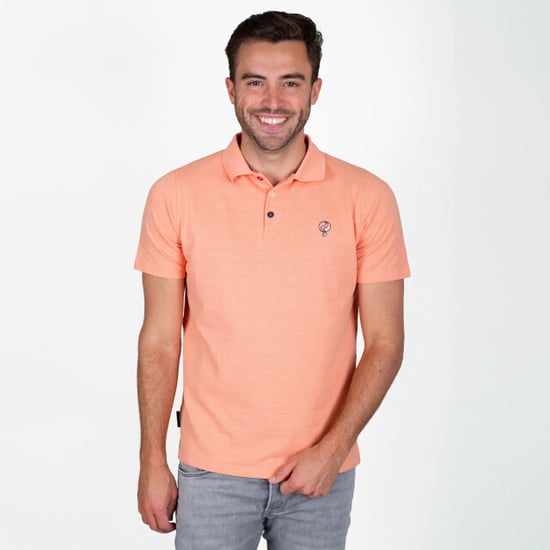 Q1905 Polo shirt willemstad licht melange - Image 1