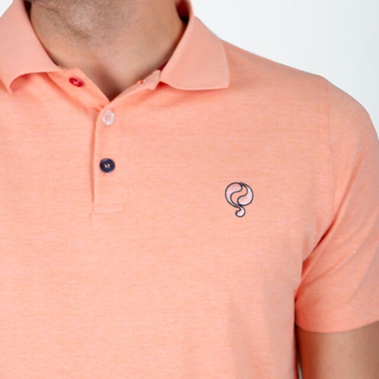 Q1905 Polo shirt willemstad licht melange - Image 3