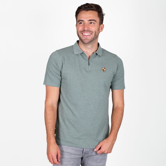 Q1905 Polo shirt zuidland licht melange - Image 1