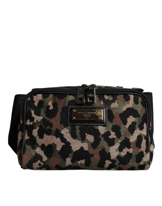 Dolce & Gabbana Multicolor Luipaard DG Logo Riem Heup Heuptas Tas - Image 2