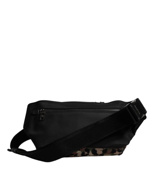 Dolce & Gabbana Multicolor Luipaard DG Logo Riem Heup Heuptas Tas - Image 4