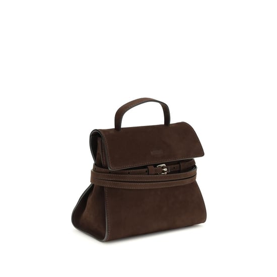 Moschino Brown Kalfslederen Bos Taurus Handtas - Image 2