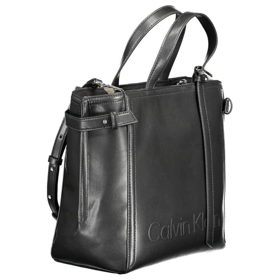 Calvin Klein Zwarte Polyester Dameshandtas - Image 3