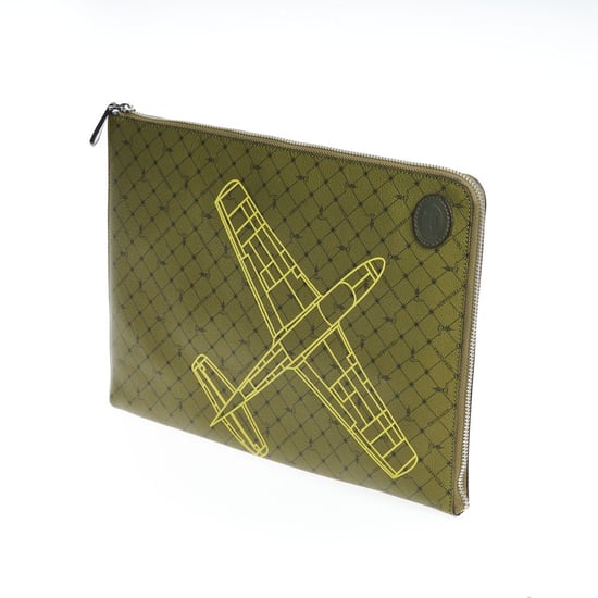 Trussardi Groene Leren Mannen Clutch - Image 2