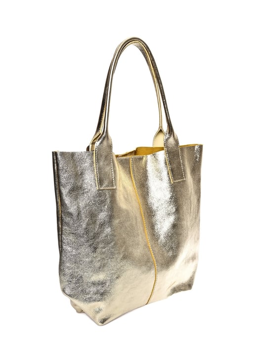 Roberta M Goud Rundleer Tas - Image 2