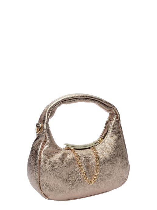 Anna Luchini Brons Rundleer Tas - Image 2