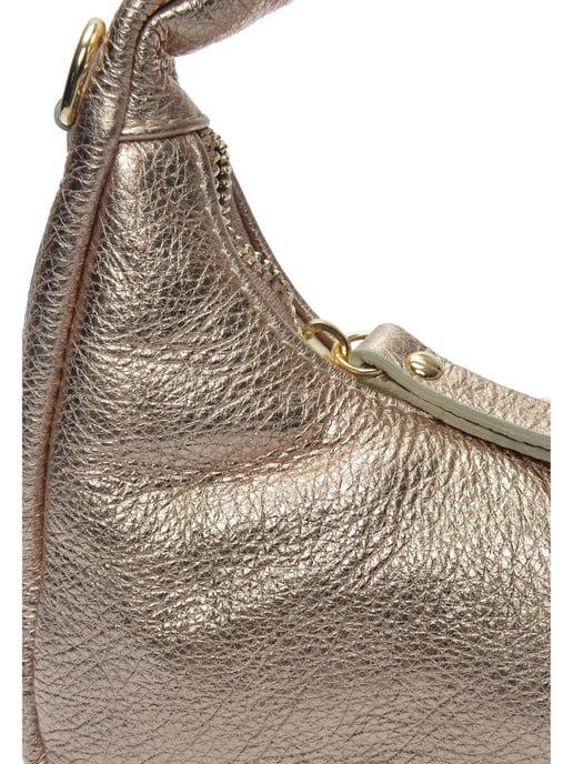 Anna Luchini Brons Rundleer Tas - Image 3