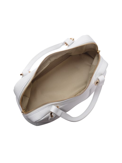 Roberta M Wit Rundleer Tas - Image 4