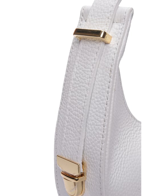 Isabella Rhea Wit Rundleer Tas - Image 3