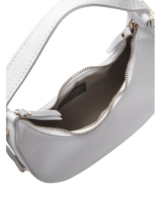 Isabella Rhea Wit Rundleer Tas - Image 4