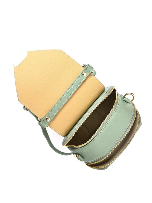 Roberta M Green Leather Bag - Image 4