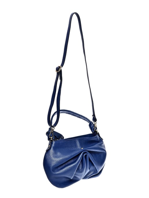 Roberta M Blauw Rundleer Tas - Image 2