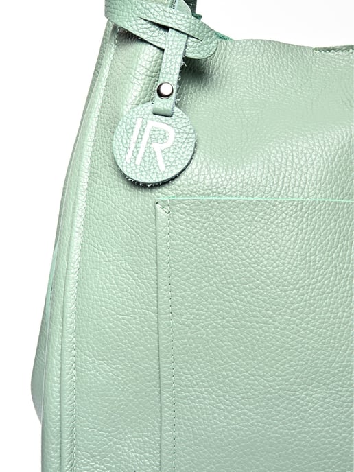 Isabella Rhea Groen Rundleer Tas - Image 3