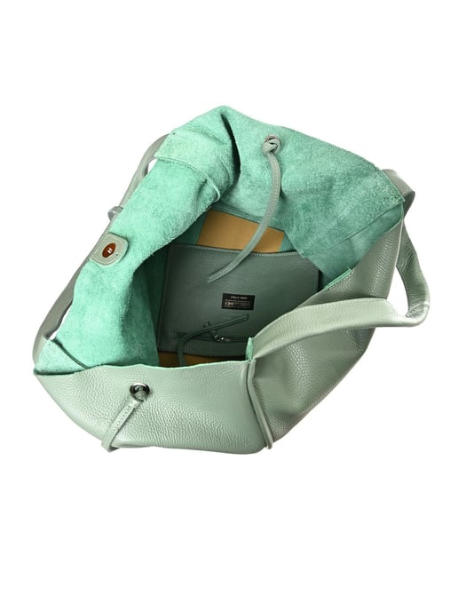 Isabella Rhea Groen Rundleer Tas - Image 4