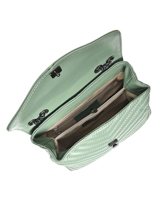 Luisa Vannini Groen Rundleer Tas - Image 4