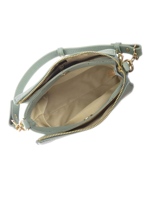 Luisa Vannini Groen Rundleer Tas - Image 4