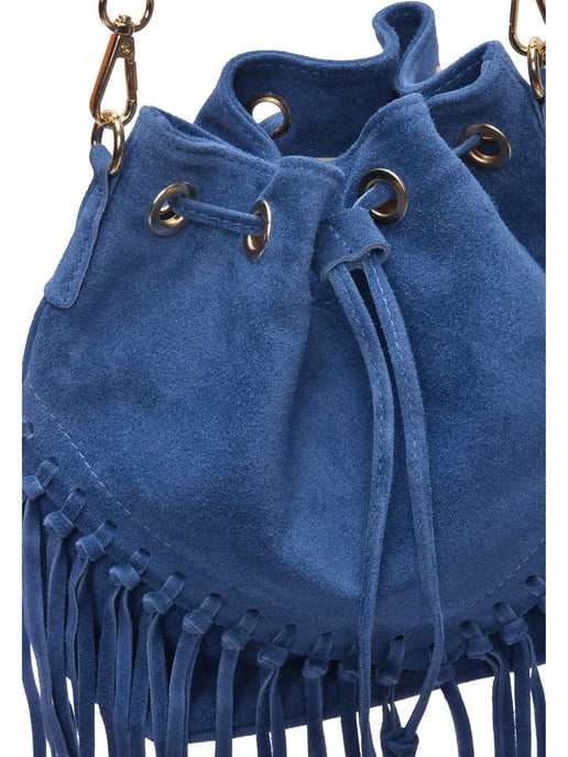 Roberta M  Blue Leather Bag - Image 3