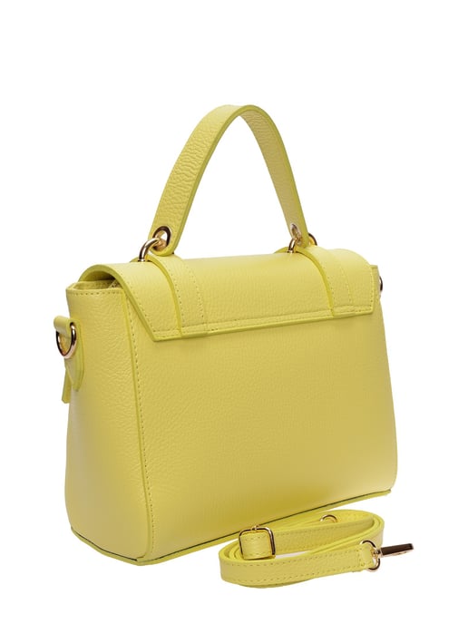 Anna Luchini Tweekleurig Rundleer Tas - Image 2