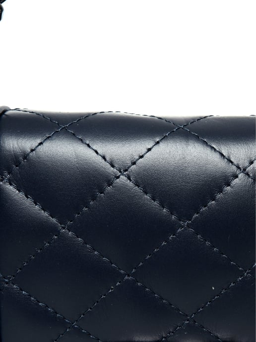 Isabella Rhea Blauw Rundleer Tas - Image 3