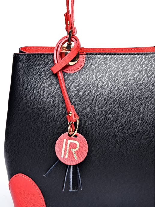 Isabella Rhea Meerkleurig Rundleer Tas - Image 3