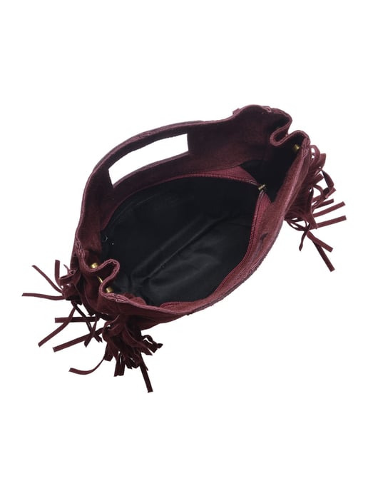 Anna Luchini Rand Rundleer Tas - Image 4