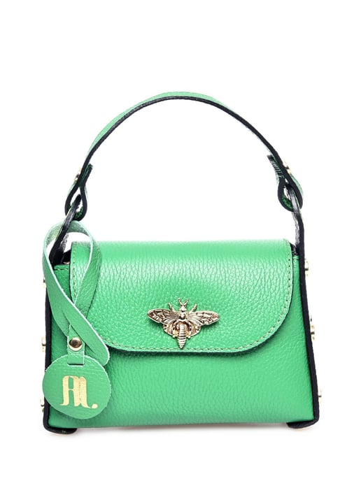 Anna Luchini Groen Rundleer Tas - Image 1