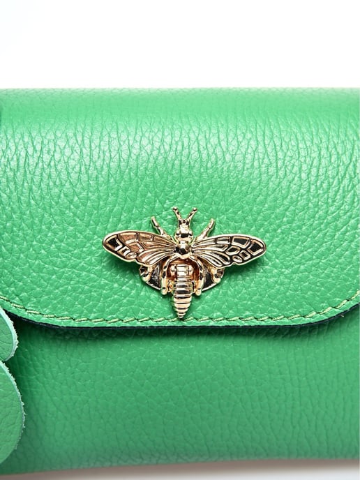 Anna Luchini Groen Rundleer Tas - Image 3