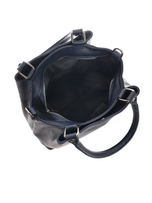 Roberta M Blauw Rundleer Tas - Image 4