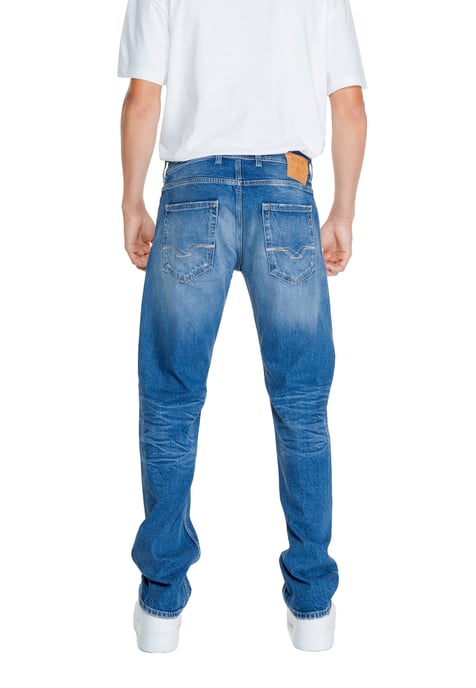 Anbass Avslappnad Passform Slitna Jeans - Image 2