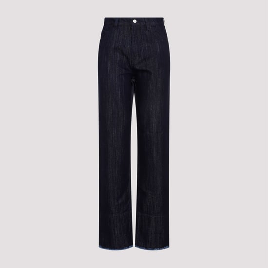 Cropped High Waist Tapered Jeans - Image 2