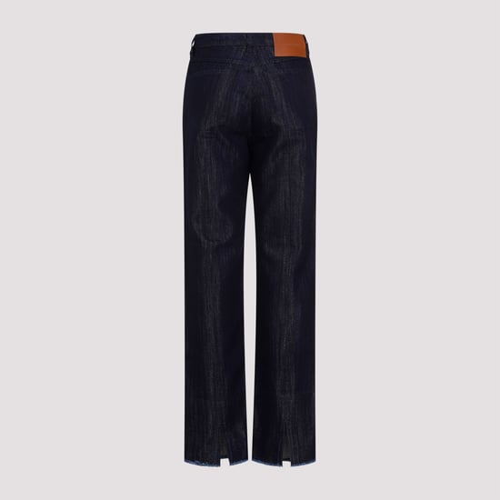 Cropped High Waist Tapered Jeans - Image 3