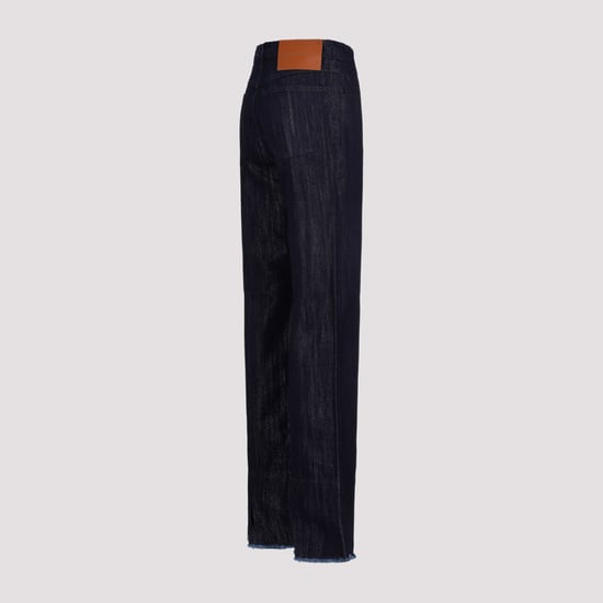 Cropped High Waist Tapered Jeans - Image 4