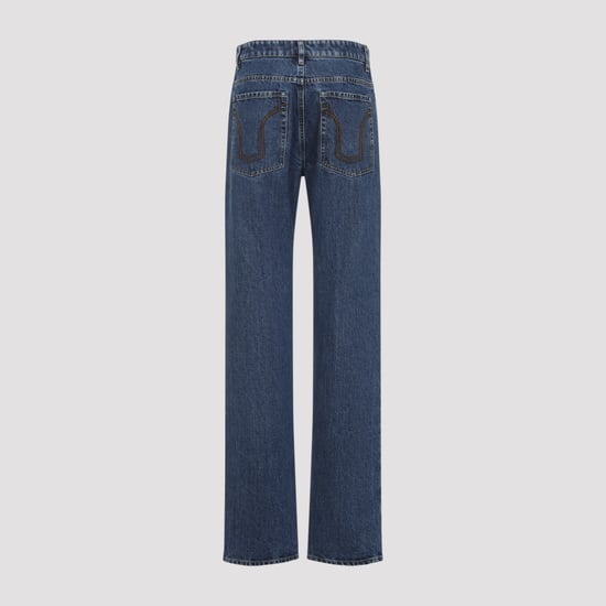 Brede Pijpen Jeans met Naaddetails - Image 4
