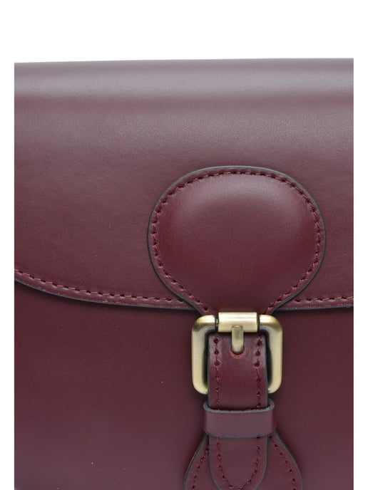 Isabella Rhea Violet Rundleer Tas - Image 3