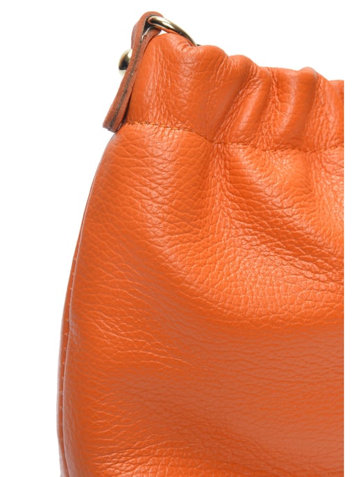 Isabella Rhea Oranje Rundleer Tas - Image 3