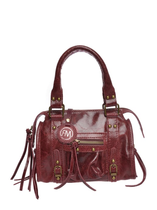 Roberta M Violet Rundleer Tas - Image 1