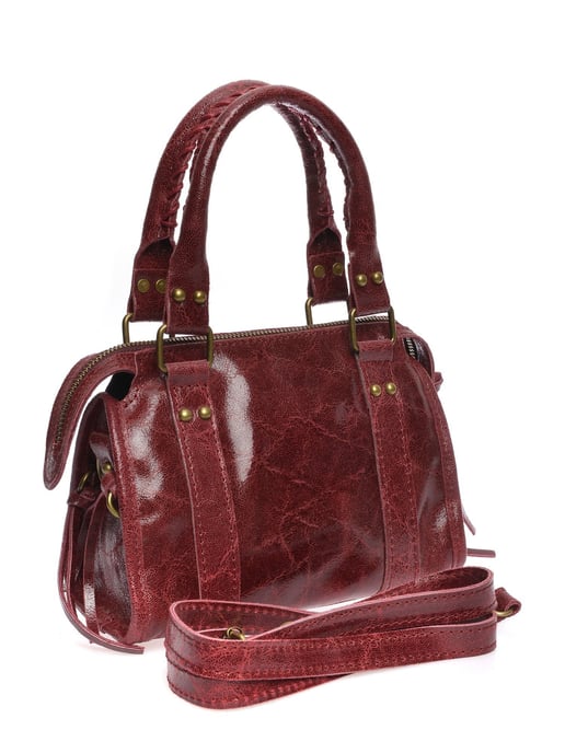 Roberta M Violet Rundleer Tas - Image 2