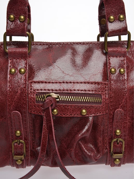 Roberta M Violet Rundleer Tas - Image 3