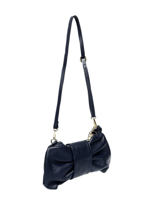 Isabella Rhea Blauw Rundleer Tas - Image 2