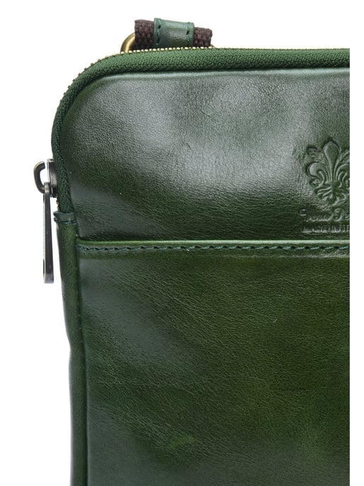Anna Luchini Groen Rundleer Tas - Image 3