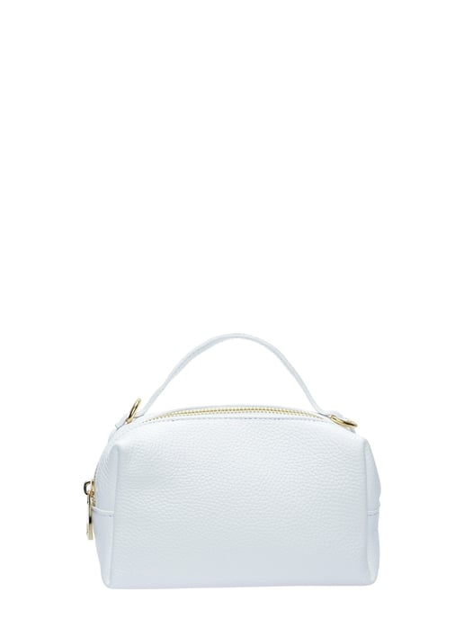 Isabella Rhea Wit Rundleer Tas - Image 1