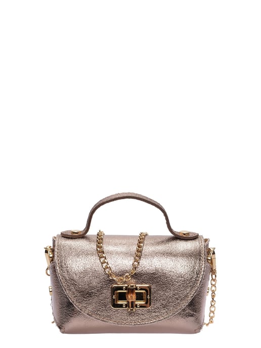 Roberta M Brons Rundleer Tas - Image 1