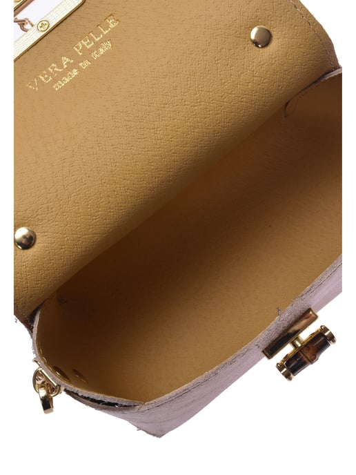 Roberta M Brons Rundleer Tas - Image 4