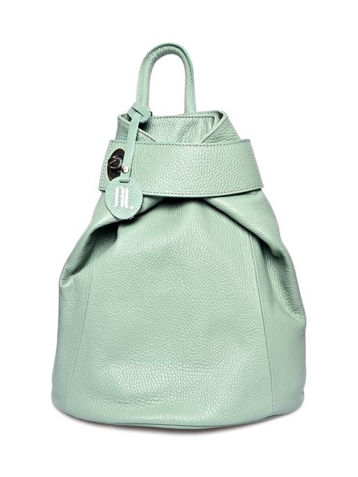 Anna Luchini Groen Rundleer Tas - Image 1