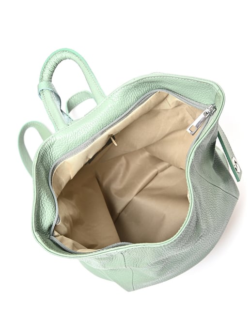 Anna Luchini Groen Rundleer Tas - Image 4