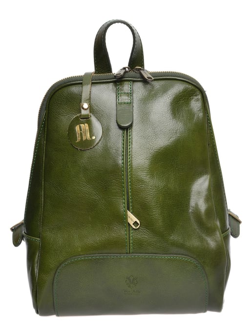 Anna Luchini Groen Rundleer Tas - Image 1