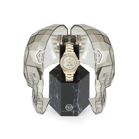 Philipp Plein Gouden RVS Horloge - Image 3